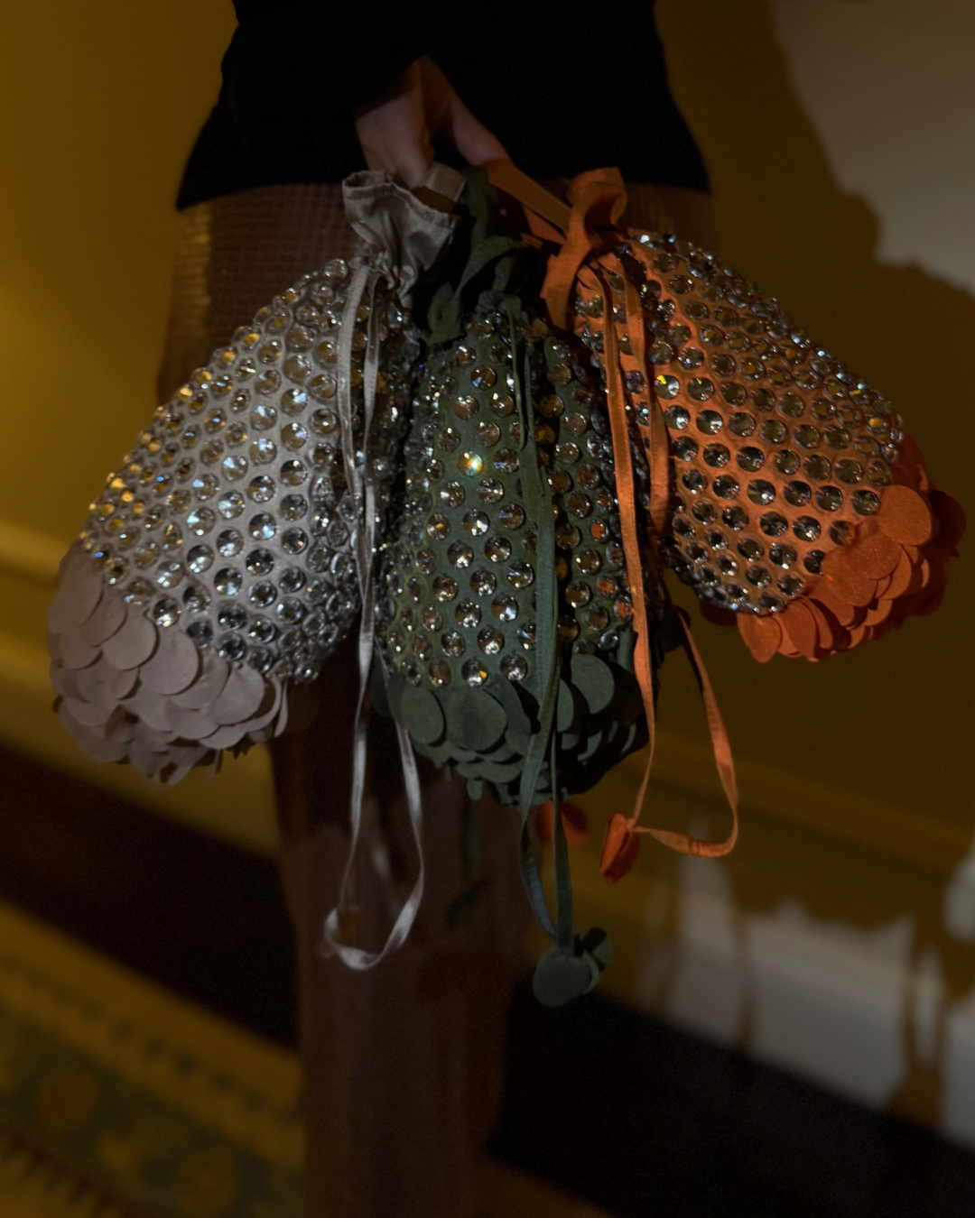 Rocky Bag - Siren (nude & silver)