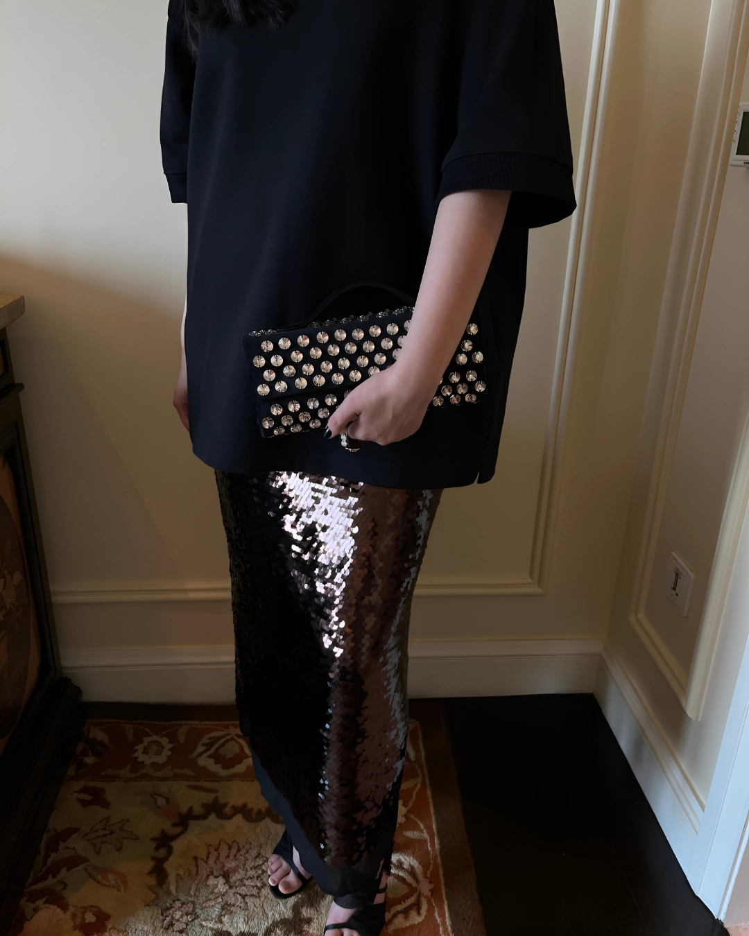 Fūtō Bag - Silver Polka