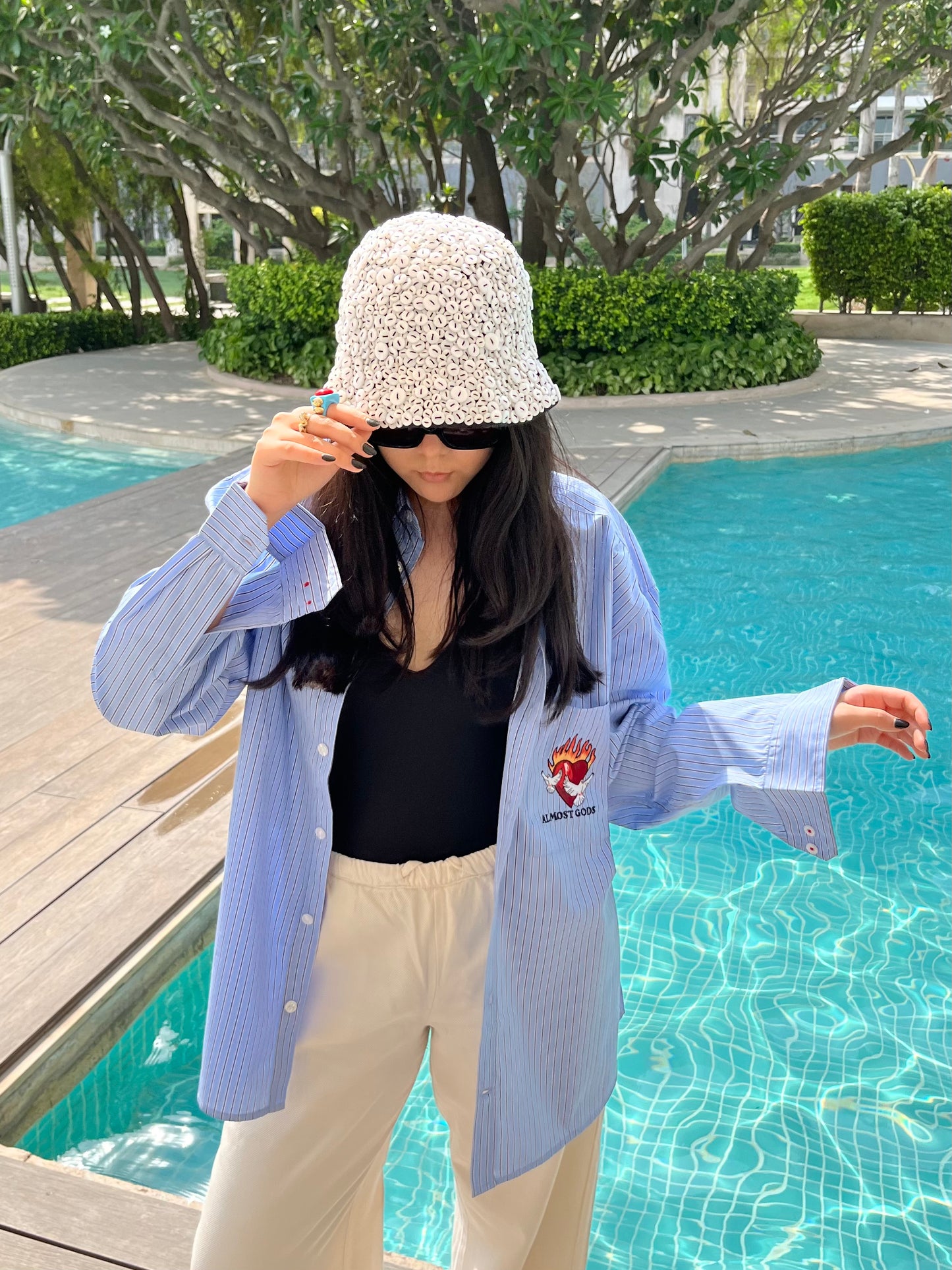 Bucket Hat - Buttons on Buttons on Buttons