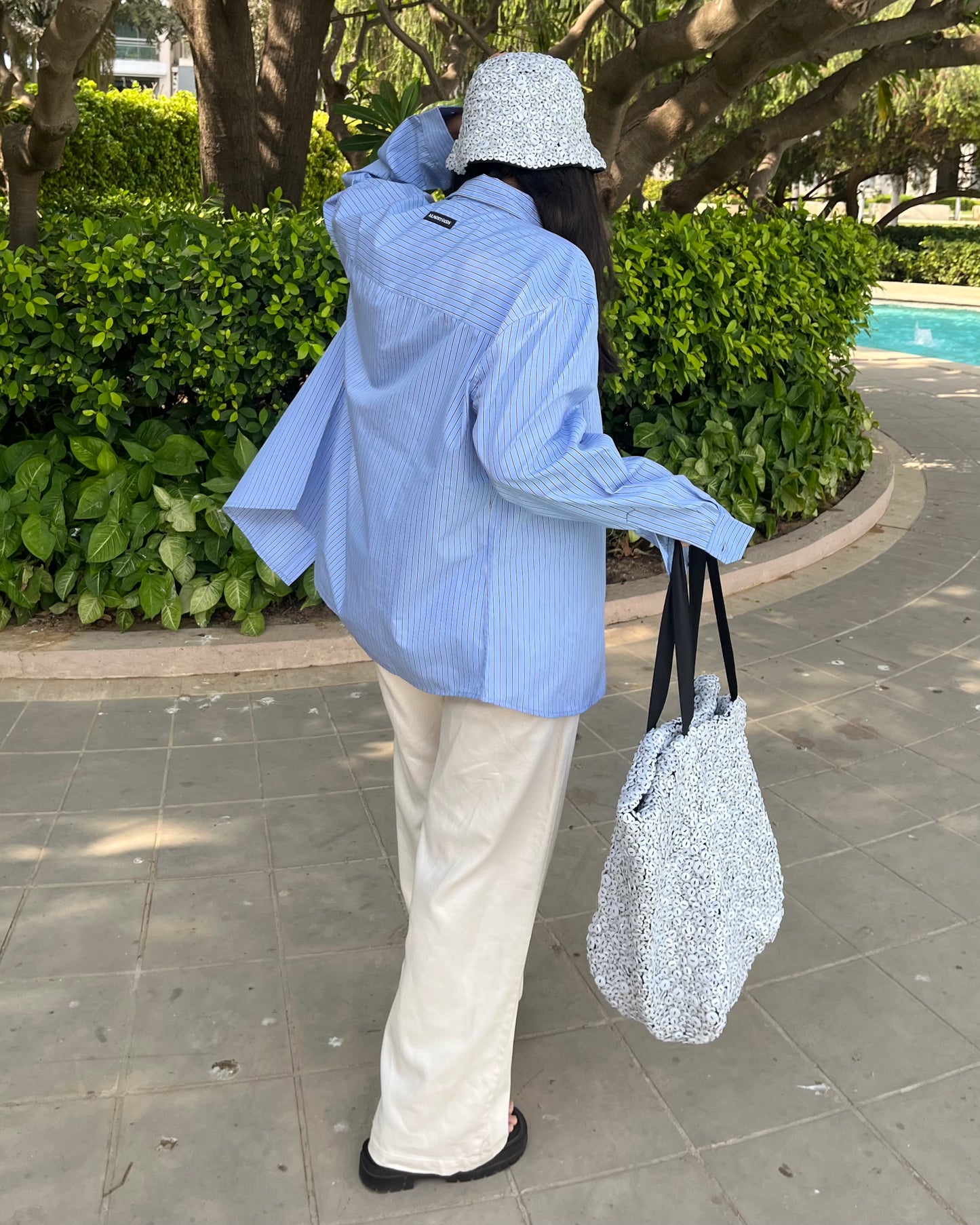 Extra Buttons on Buttons on Buttons - Vamos Tote Bag + Bucket Hat