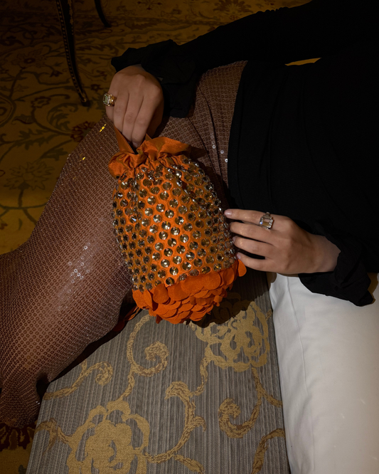 Rocky Bag - Siren (rust & dusky gold)