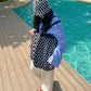 Extra Button Polka - Vamos Tote Bag + Bucket Hat