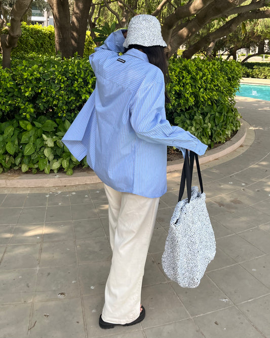 Extra Buttons on Buttons on Buttons - Vamos Tote Bag + Bucket Hat