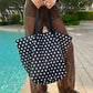 Vamos Tote Bag - Button Polka