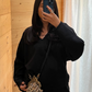 Prima Donna Mini Bag - Black Bejeweled
