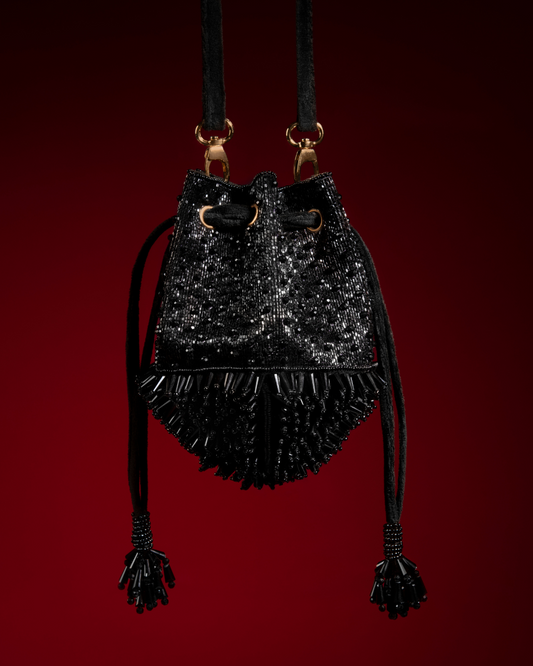 Bolso bombonera Starship - Negro 