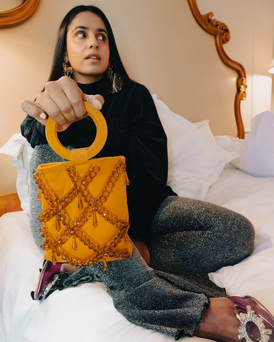 Bolso Luminaria Amarillo Marilyn