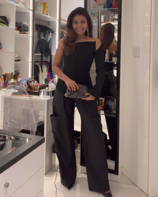 Nriti S wearing Dancing Queen Bobbi Bag