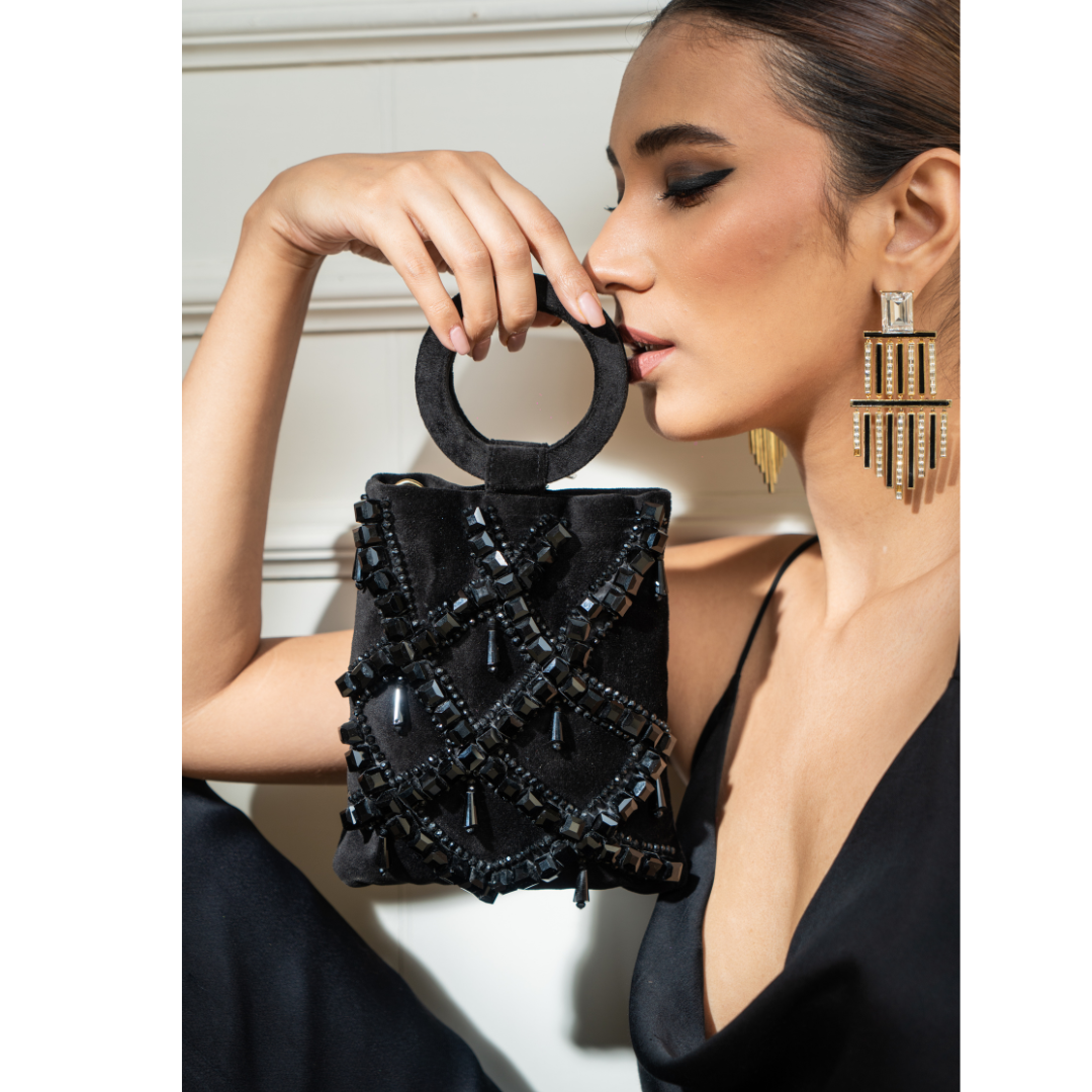 Bolso Luminaire Audrey Negro