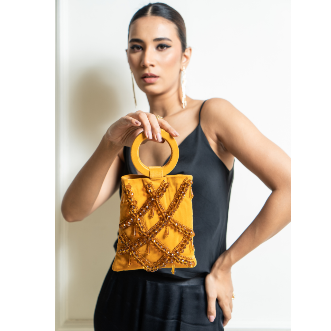 Bolso Luminaria Amarillo Marilyn
