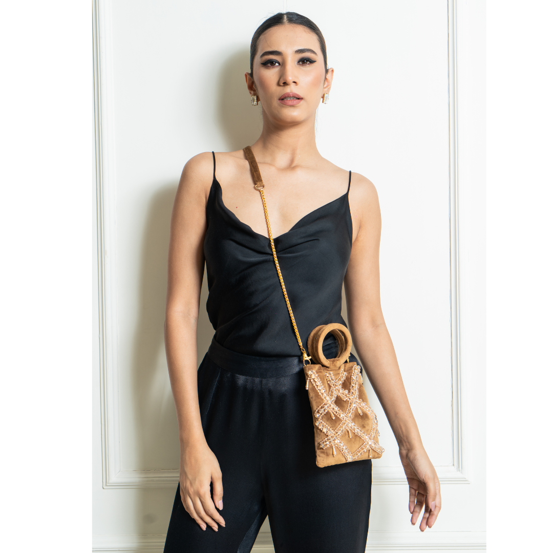 Bolso Luminaria Rekha Gold